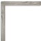 Amanti Art Non-Beveled Wall Mirror, Dove Greywash Square Frame